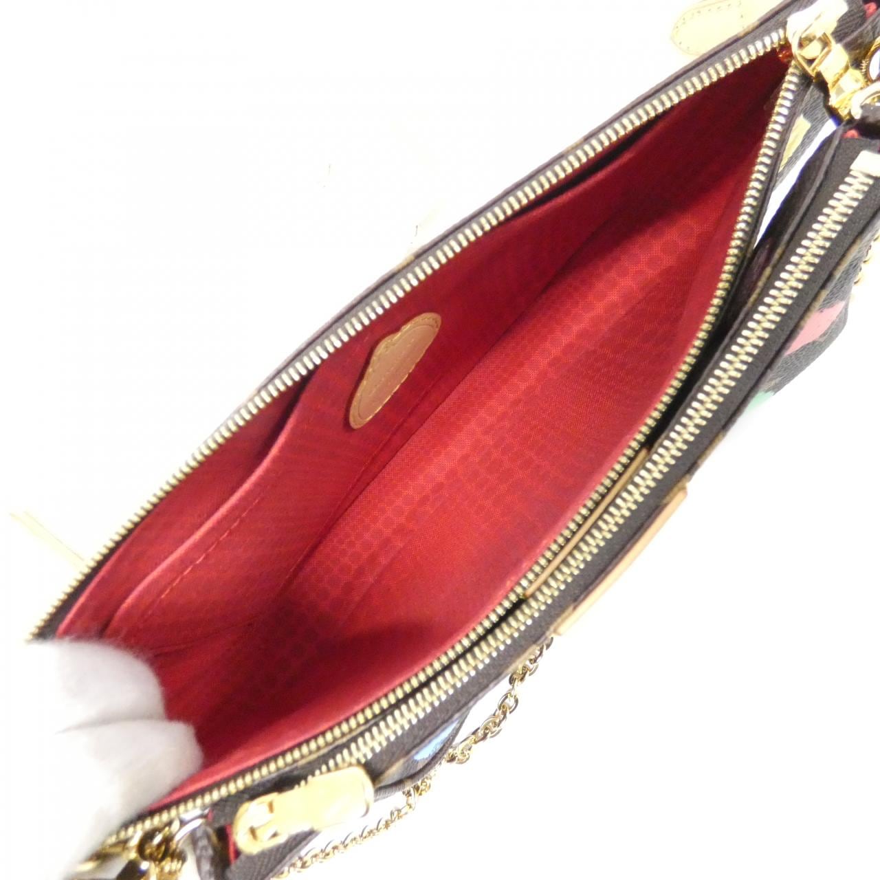 ルイヴィトン モノグラム(LV X YK) ミュルティ ポシェット アクセソワール M46385 ショルダーバッグ