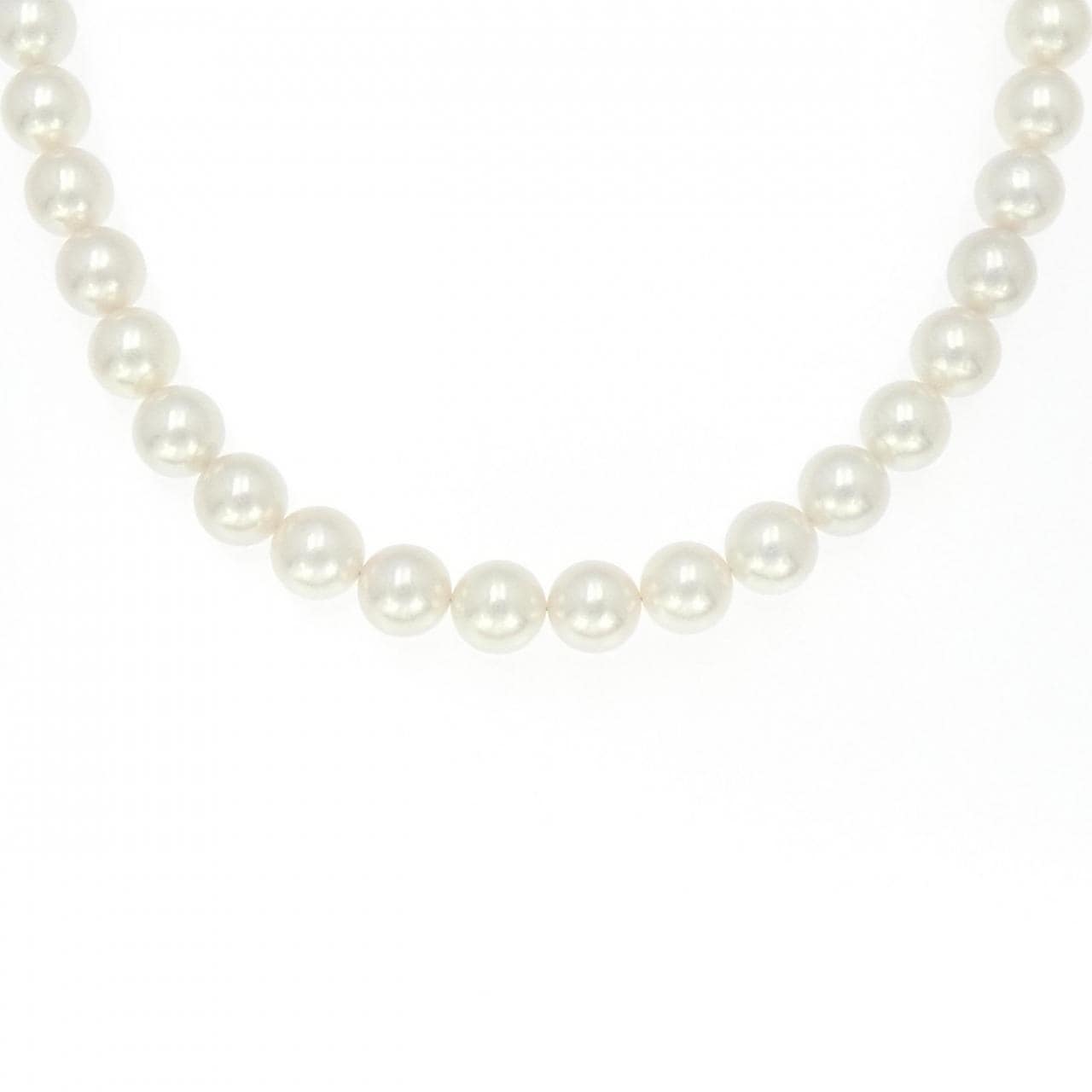 シルバークラスプ アコヤパール ネックレス 7-7.5mm