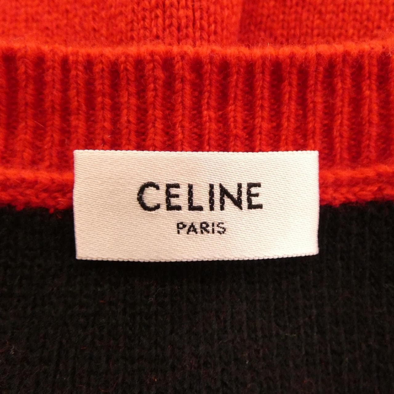 セリーヌ CELINE オーバーサイズ　Vネックセーター RY0RP0X73 ニット