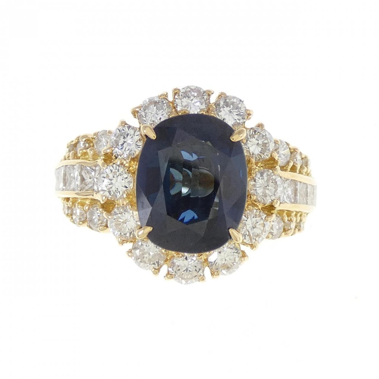 K18YG藍寶石3.20CT