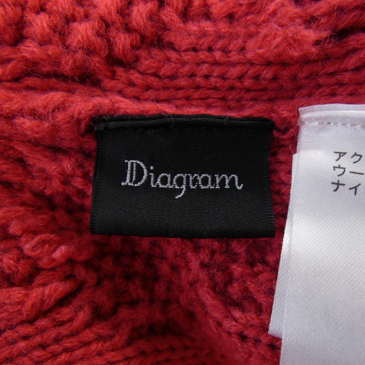 ダイアグラム Diagram カーディガン