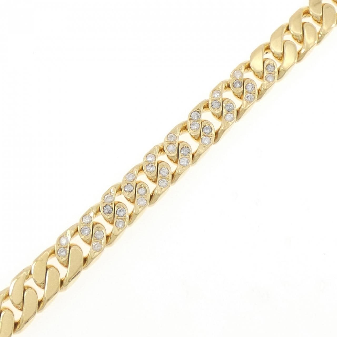 K18YG ダイヤモンド ブレスレット 1.45CT