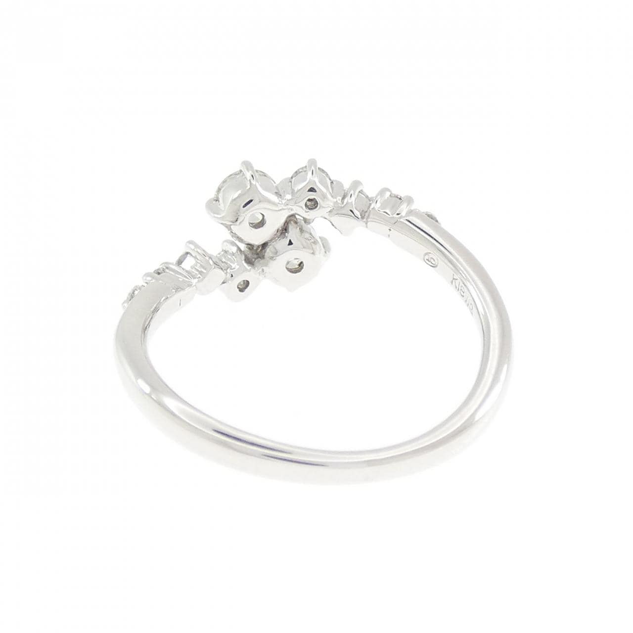 K18WG ダイヤモンド リング 0.50CT