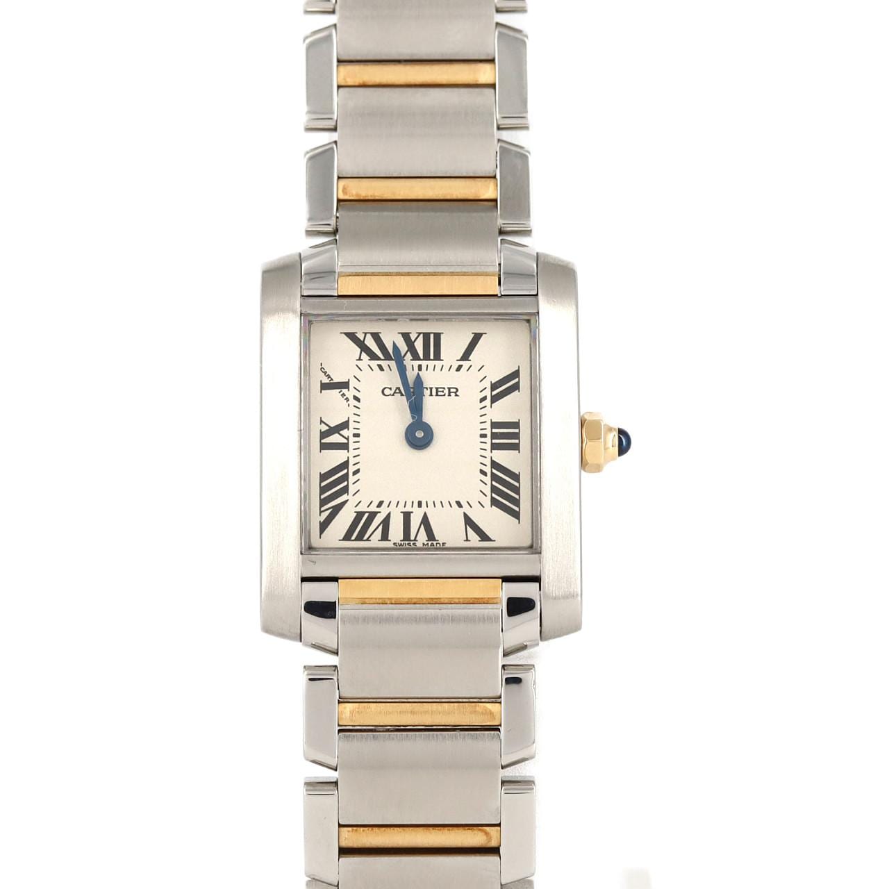 Cartier Tank Francaise SM 兩色 W51007Q4 SSxYG石英