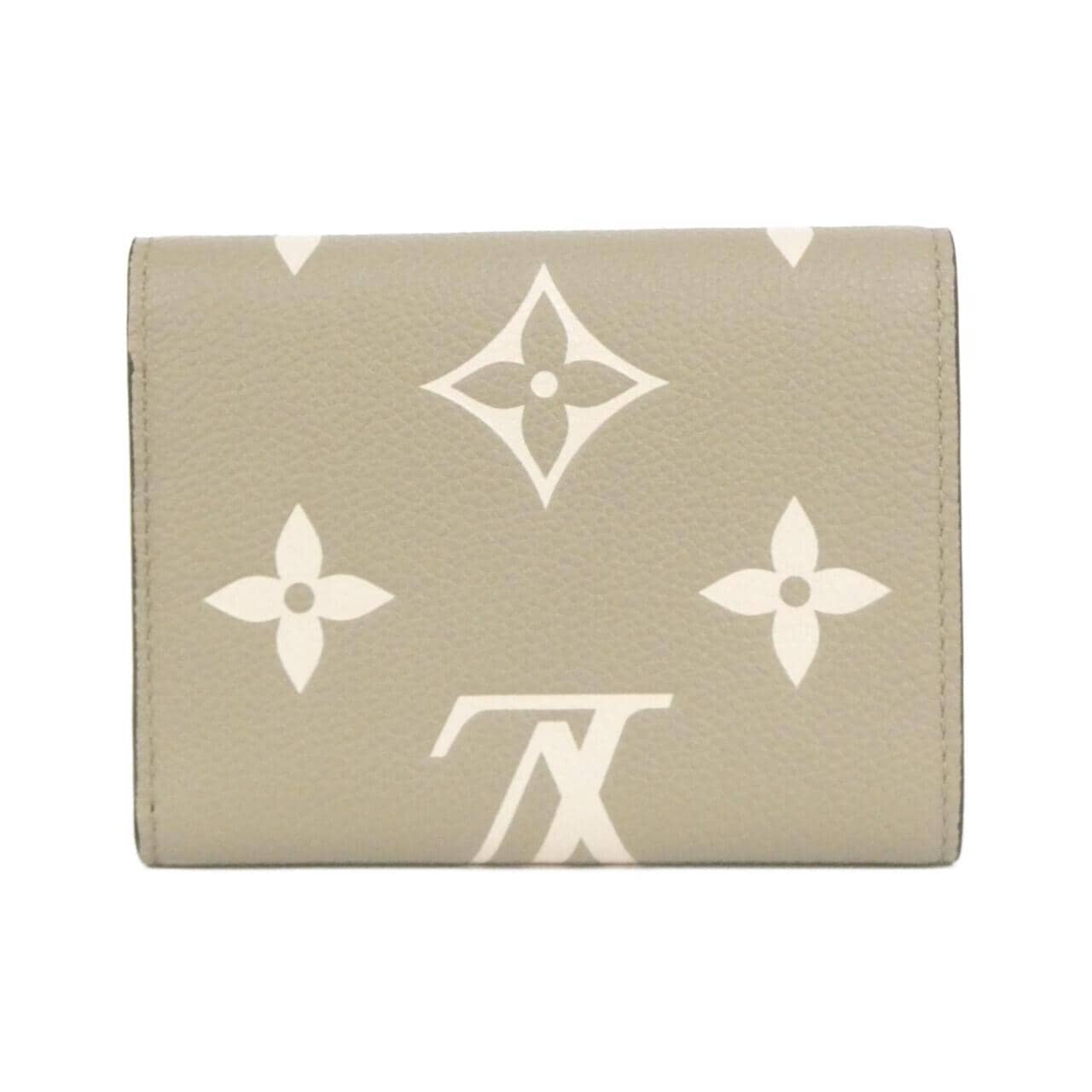 LOUIS VUITTON雙色Monogram Empreinte Portefeuille Victorine M81861 皮夾