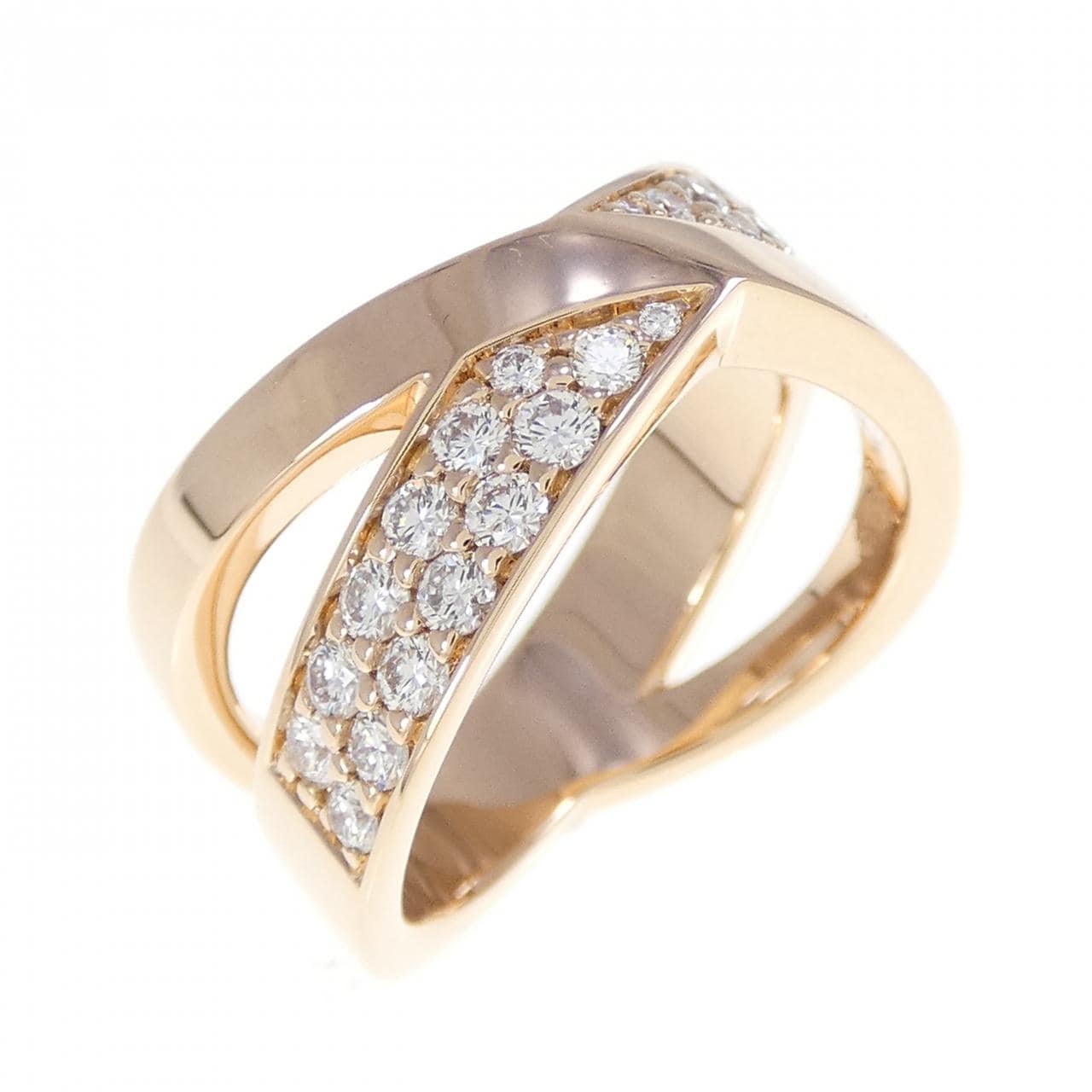 ティファニー Xワイド リング 0.51CT
