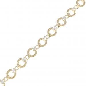 K18YG ダイヤモンド ブレスレット 1.00CT