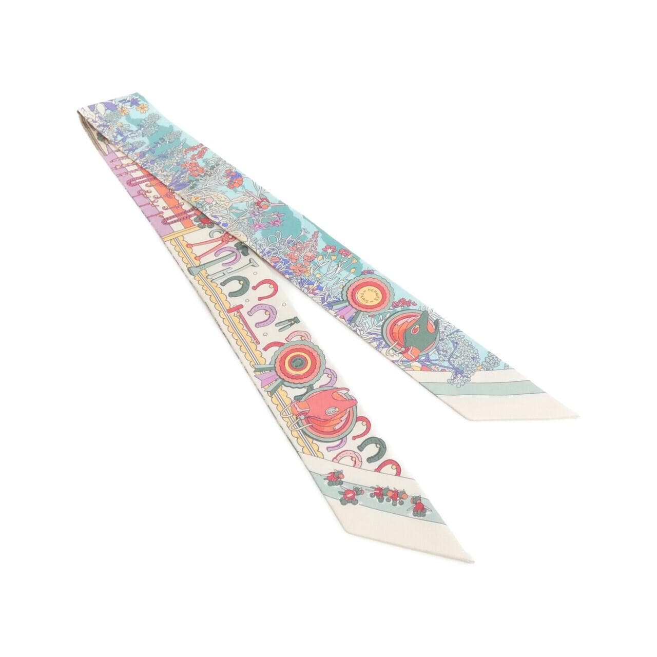 エルメス PONY PIT STOP ツイリー 064207S スカーフ