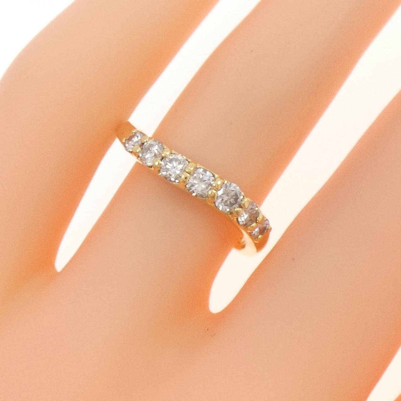 K18YG ダイヤモンド リング 0.53CT