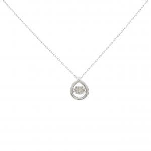 【新品】PT900 ダイヤモンド ネックレス 0.08CT