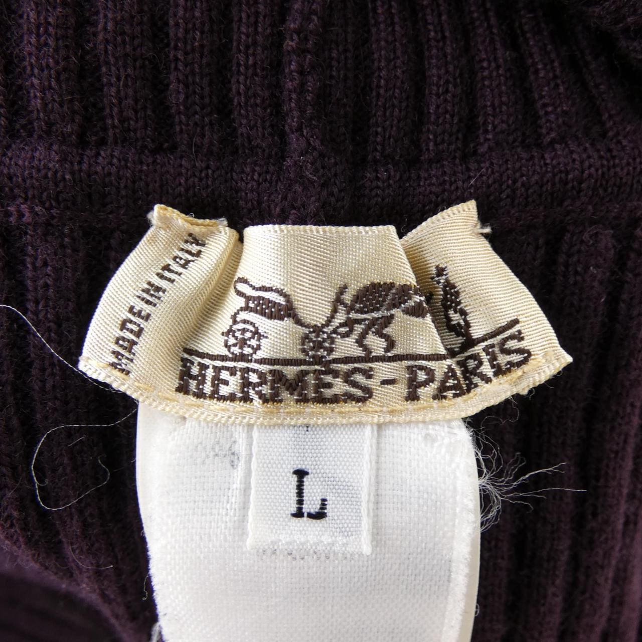 【ヴィンテージ】エルメス HERMES ニット