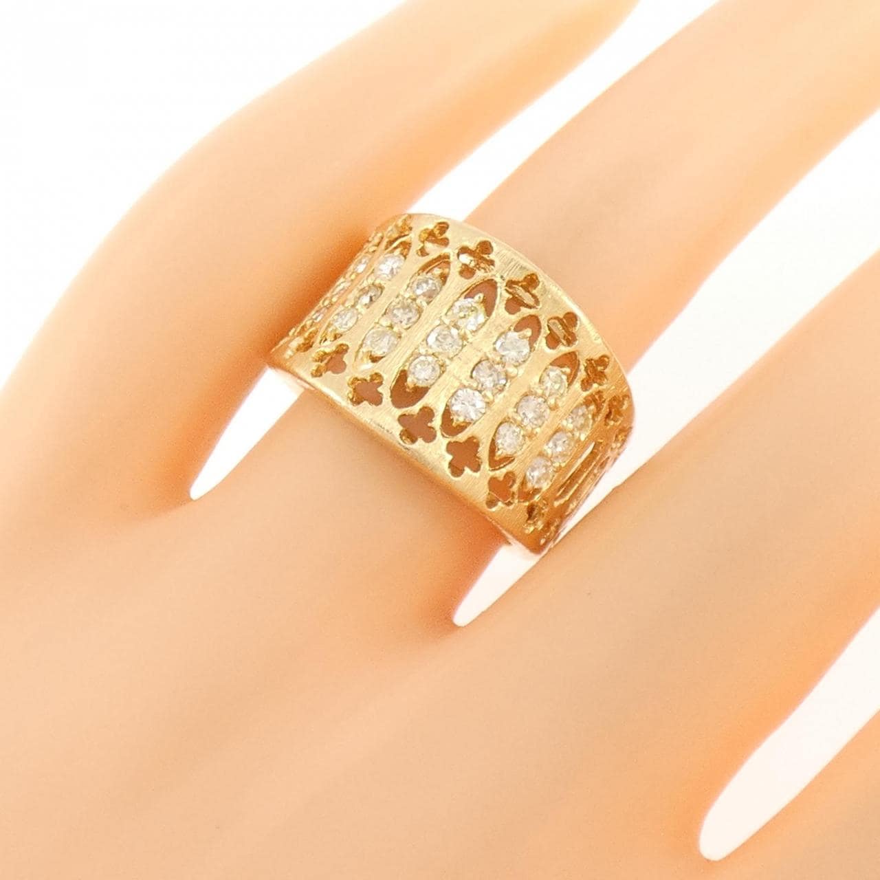 水野薫子 ダイヤモンド リング 0.62CT