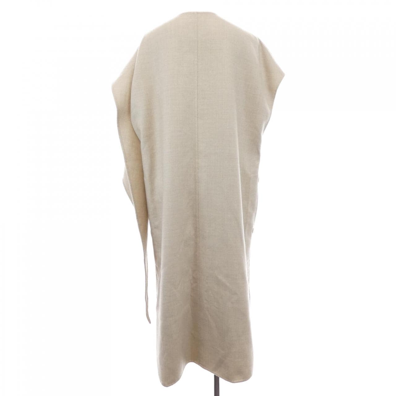 エルメス HERMES ロングジレ ドレープネック 5H0117DF ロングベスト