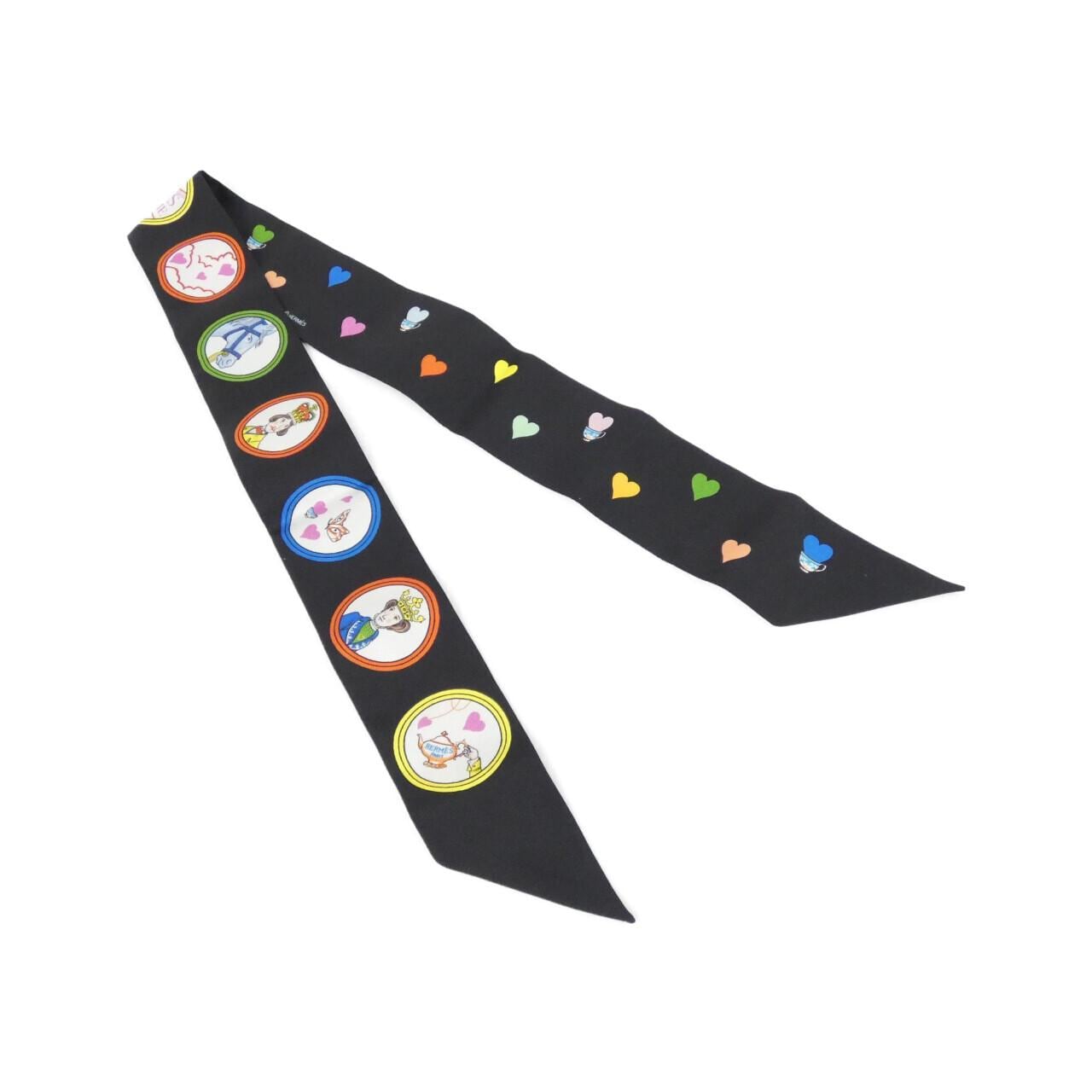 エルメス TEA TIME ツイリー 063782S スカーフ