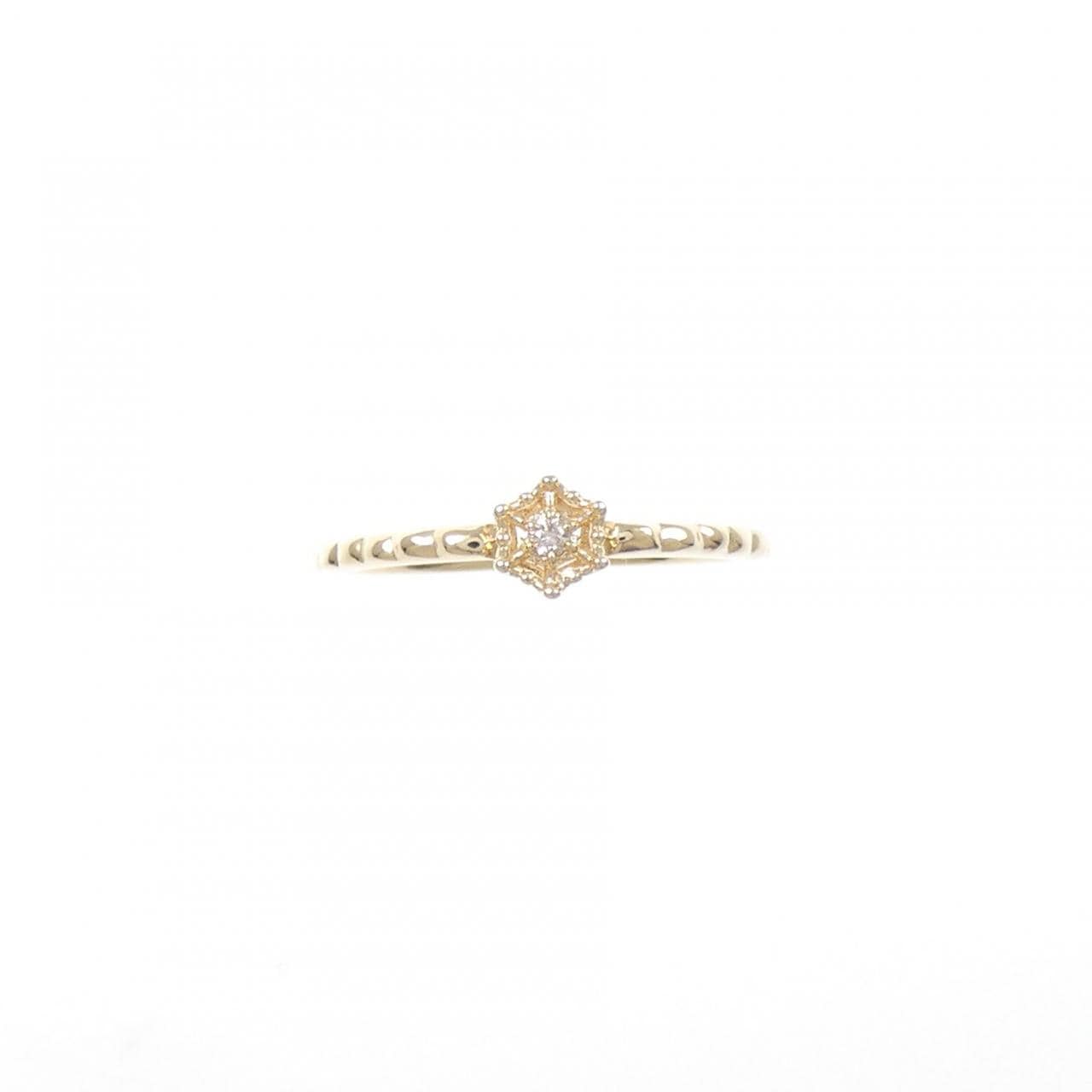 アガット ダイヤモンド リング 0.01CT