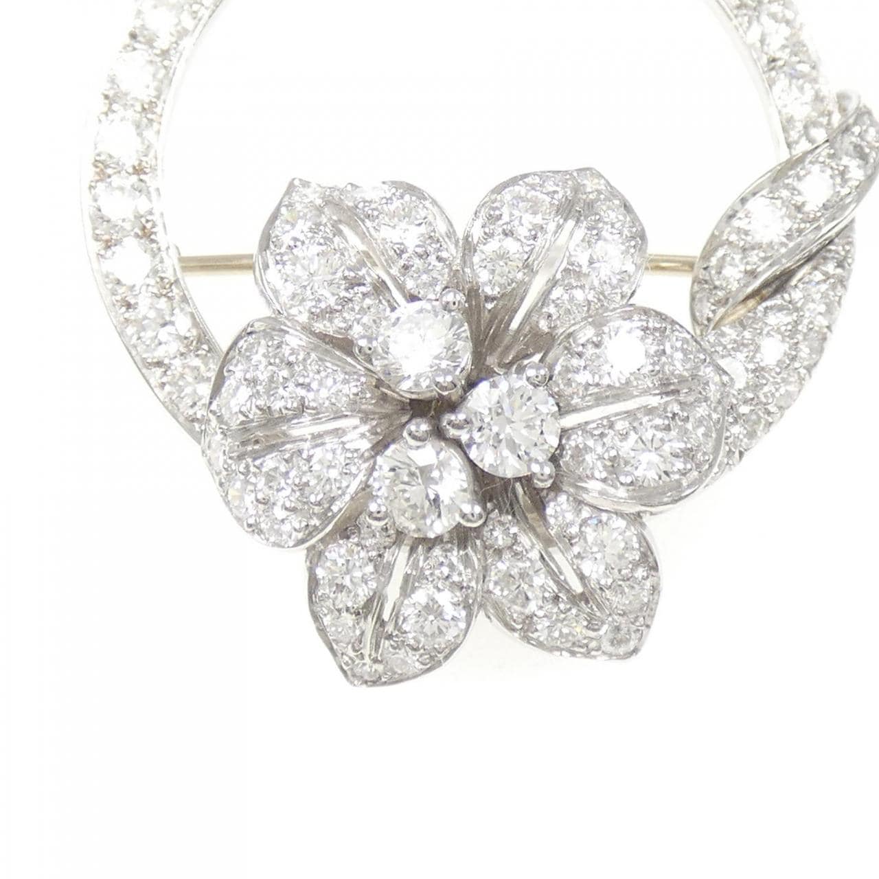 【ヴィンテージ】ティファニー ダイヤモンド ブローチ