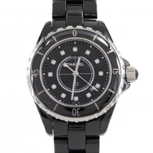 シャネル J12 33mmセラミック･12P H1625 セラミック クォーツ
