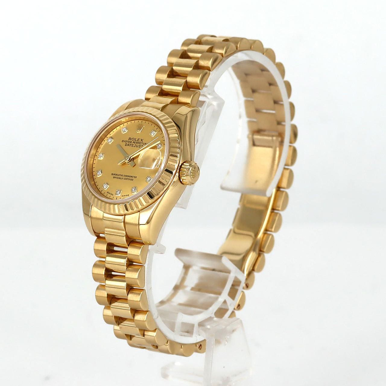 ロレックス デイトジャスト 179178DNG YG 自動巻 D番