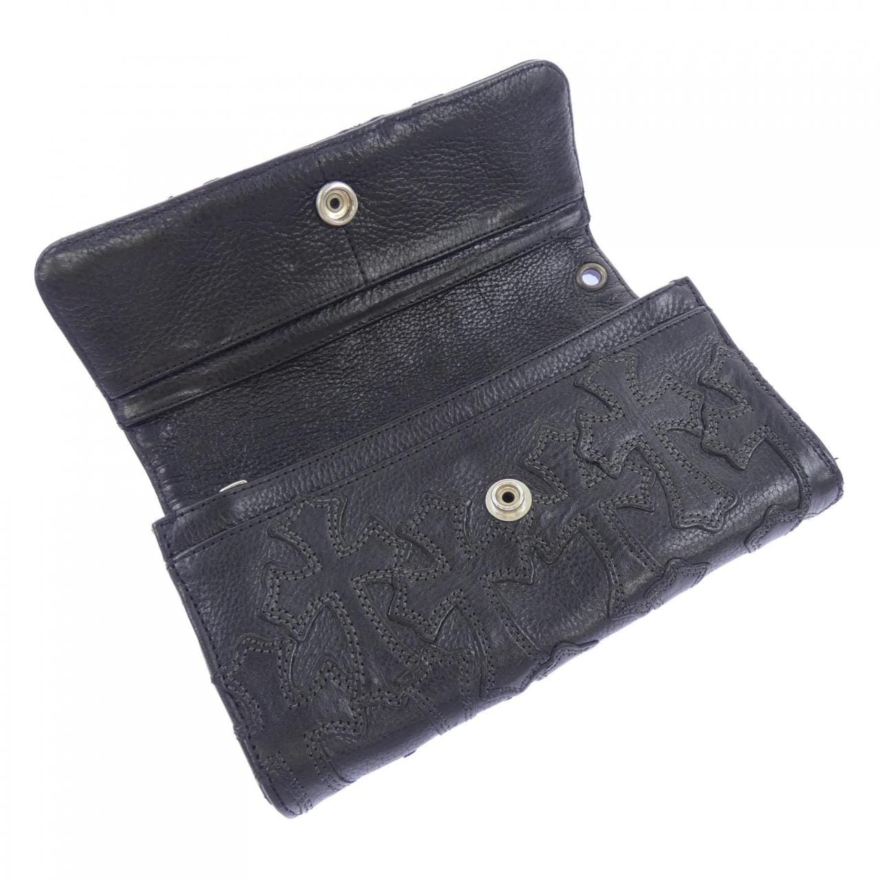 クロムハーツ CHROME HEARTS JUDY CEMETERY CROSS PATCH WALLET