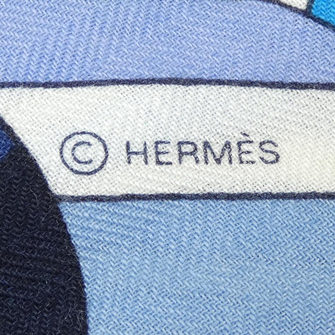 エルメス HERMES POINT D'ORGUE H242680S カレジェアン140 ショール