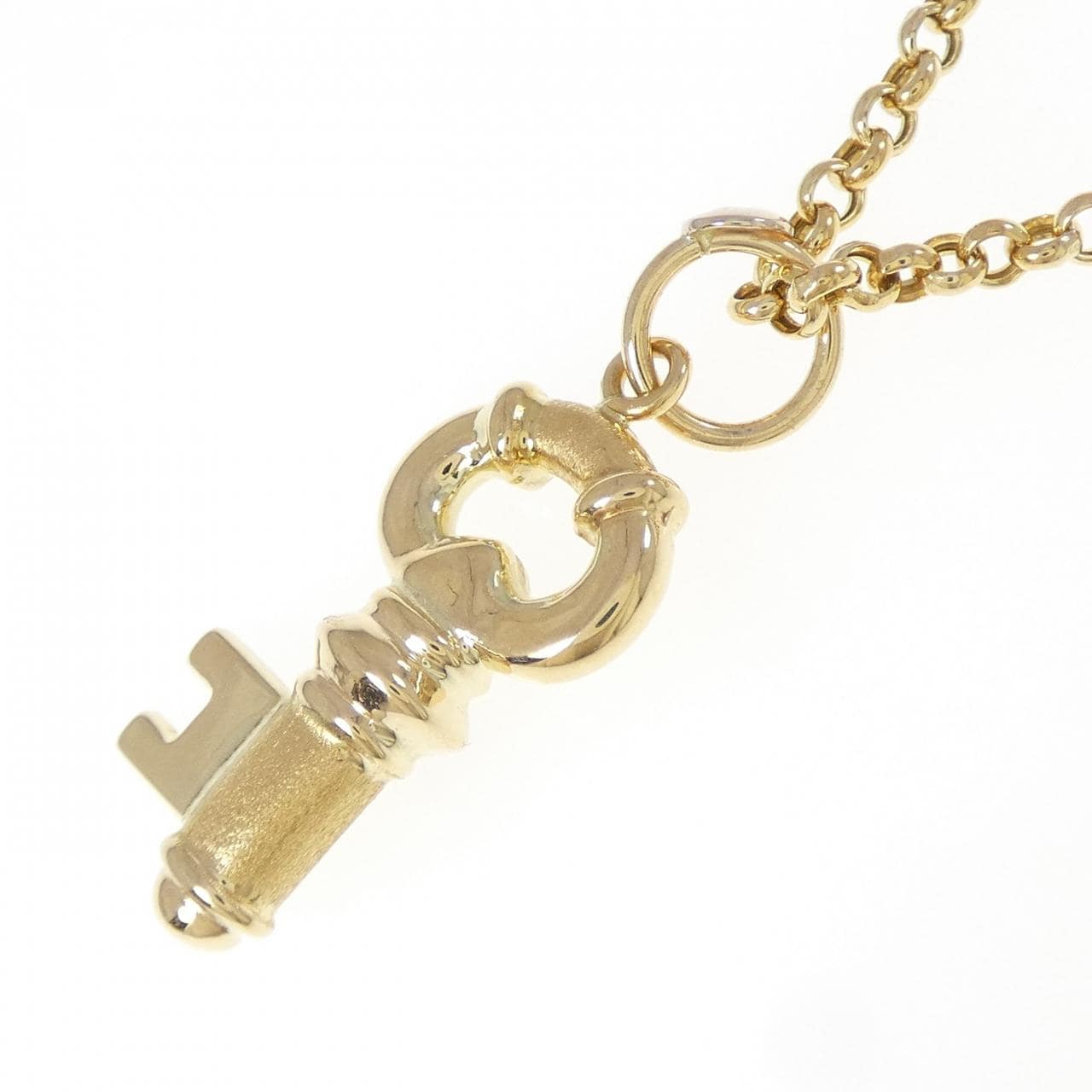 750YG キー ネックレス