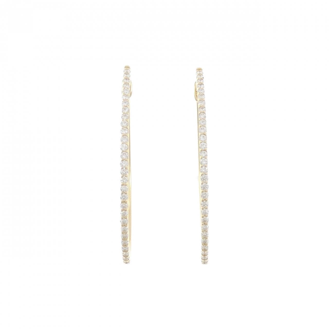 K18YG ダイヤモンド ピアス 0.50CT