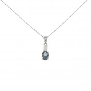 PT900/PT850 アレキサンドライト ネックレス 0.69CT ブラジル産