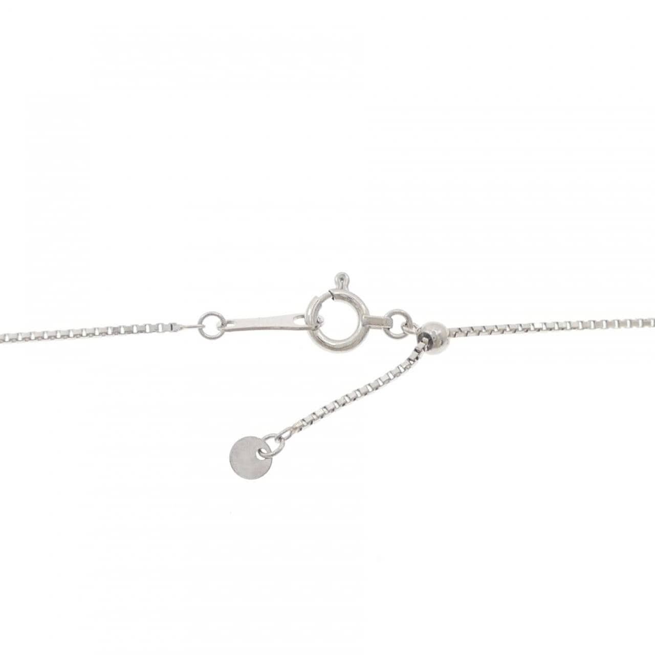 PT900/PT850 エメラルド ネックレス 0.86CT