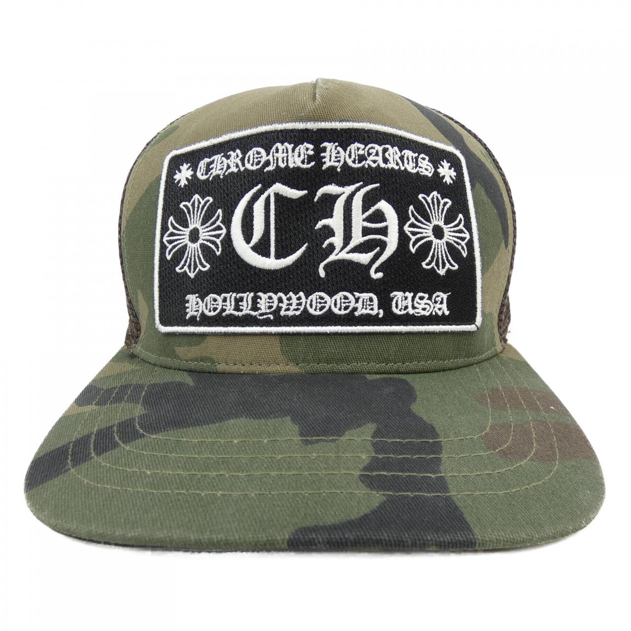 クロムハーツ CHROME HEARTS CH PATCH CAMO TRUCKER 2238 304 3328 キャップ