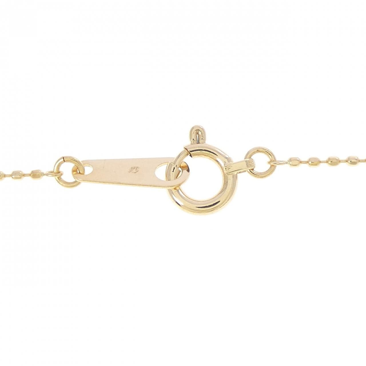 セイレーン　アズーロ イニシャルY ダイヤモンド ネックレス 0.09CT
