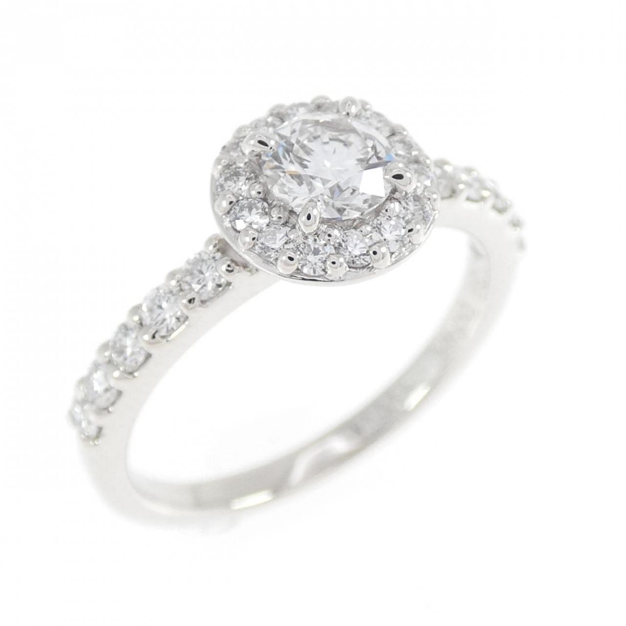 PT950 ダイヤモンド リング 0.31CT D VVS2 3EXT