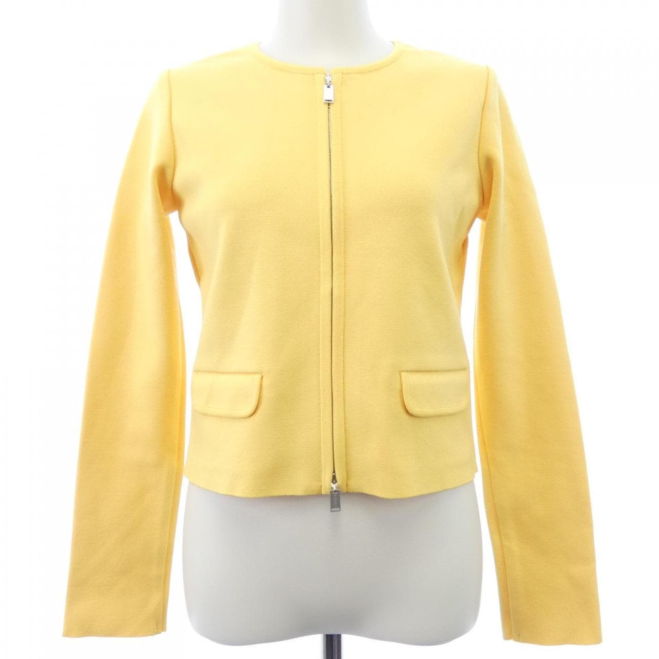 フォクシー FOXEY 38054 ノーカラージャケット