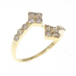 K18YG ダイヤモンド リング 0.40CT