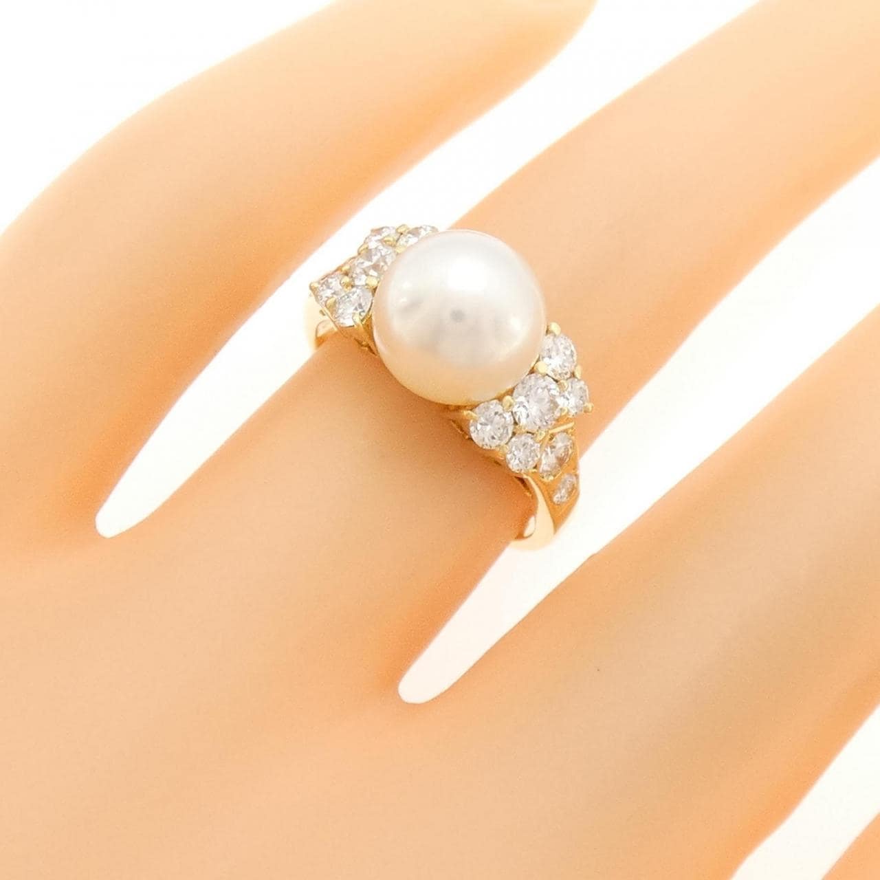 MIKIMOTO ミキモト　アコヤパール　リング　指輪　17号 ミキモト アコヤパール リング （MIKIMOTO 【〜7/31夏セール中