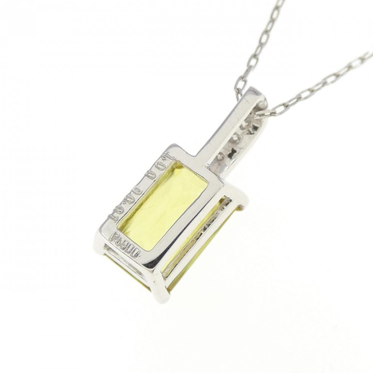 [新品] PT900 榍石項鍊 1.00CT