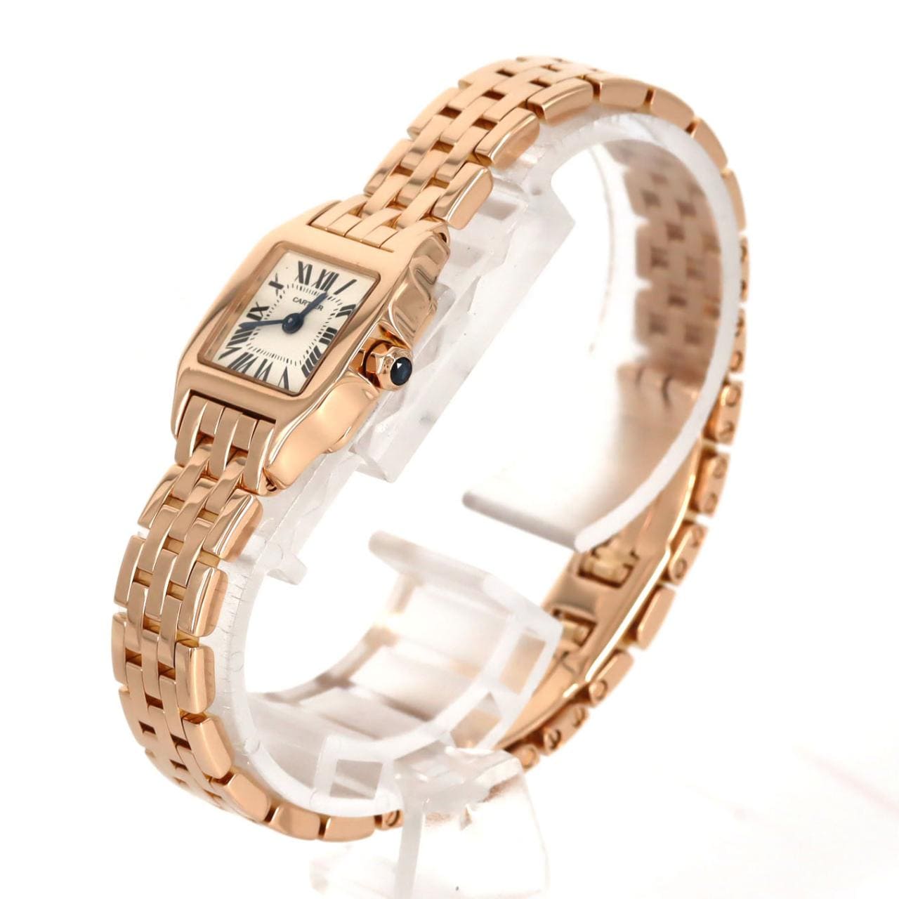 Cartier Mini Santos de Moiselle PG W25077X9 PG/RG Quartz