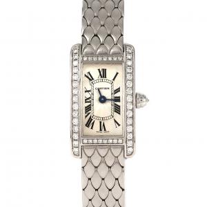 カルティエ ミニタンクアメリカン WG/D WB710013 WG クォーツ