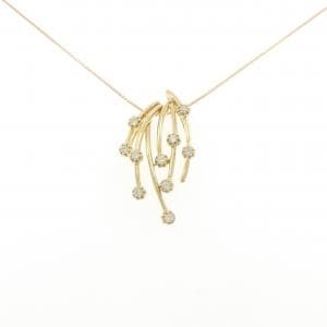 K18YG ダイヤモンド ネックレス 0.30CT