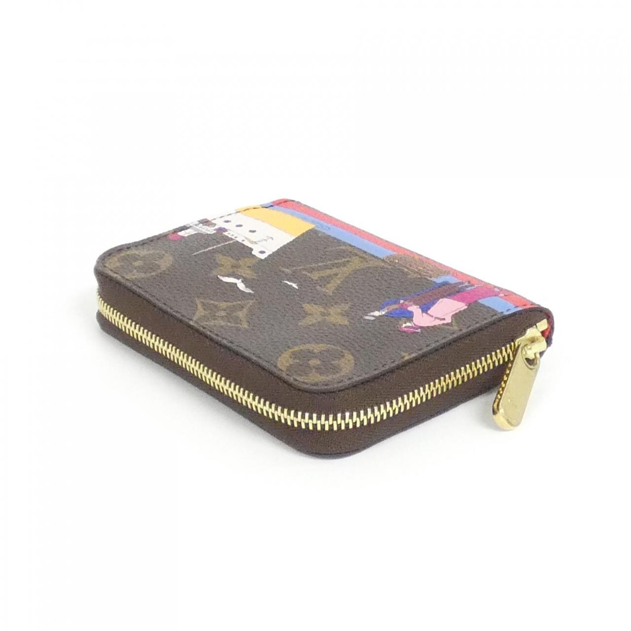 ルイヴィトン モノグラム(イリュストレ クルーズ) ジッピー コインパース M62139 コインケース