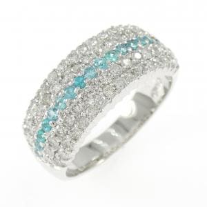 K14WG トルマリン リング 0.20CT