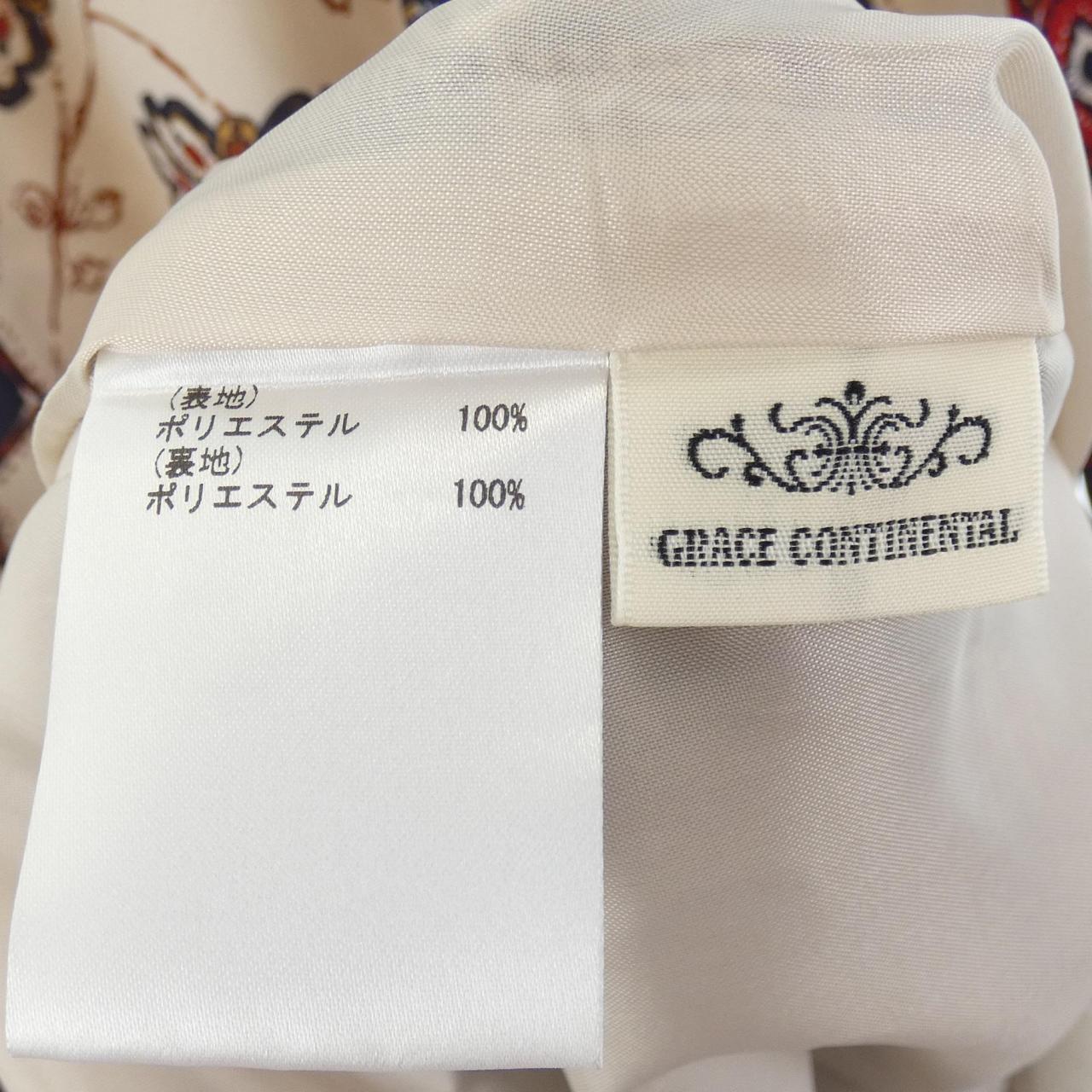 灰色歐陸GRACE CONTINENTAL連衣裙