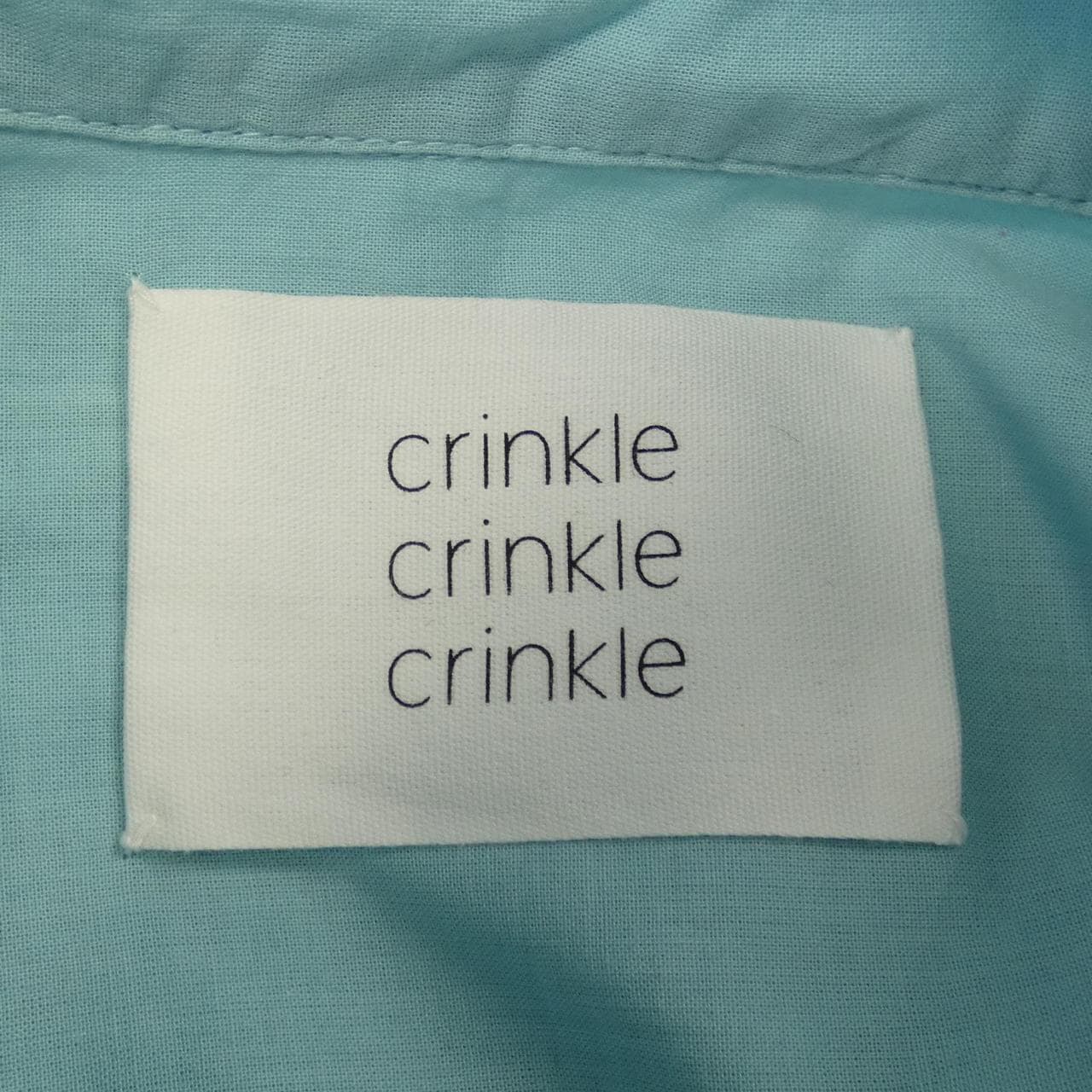 CRINKLE シャツ