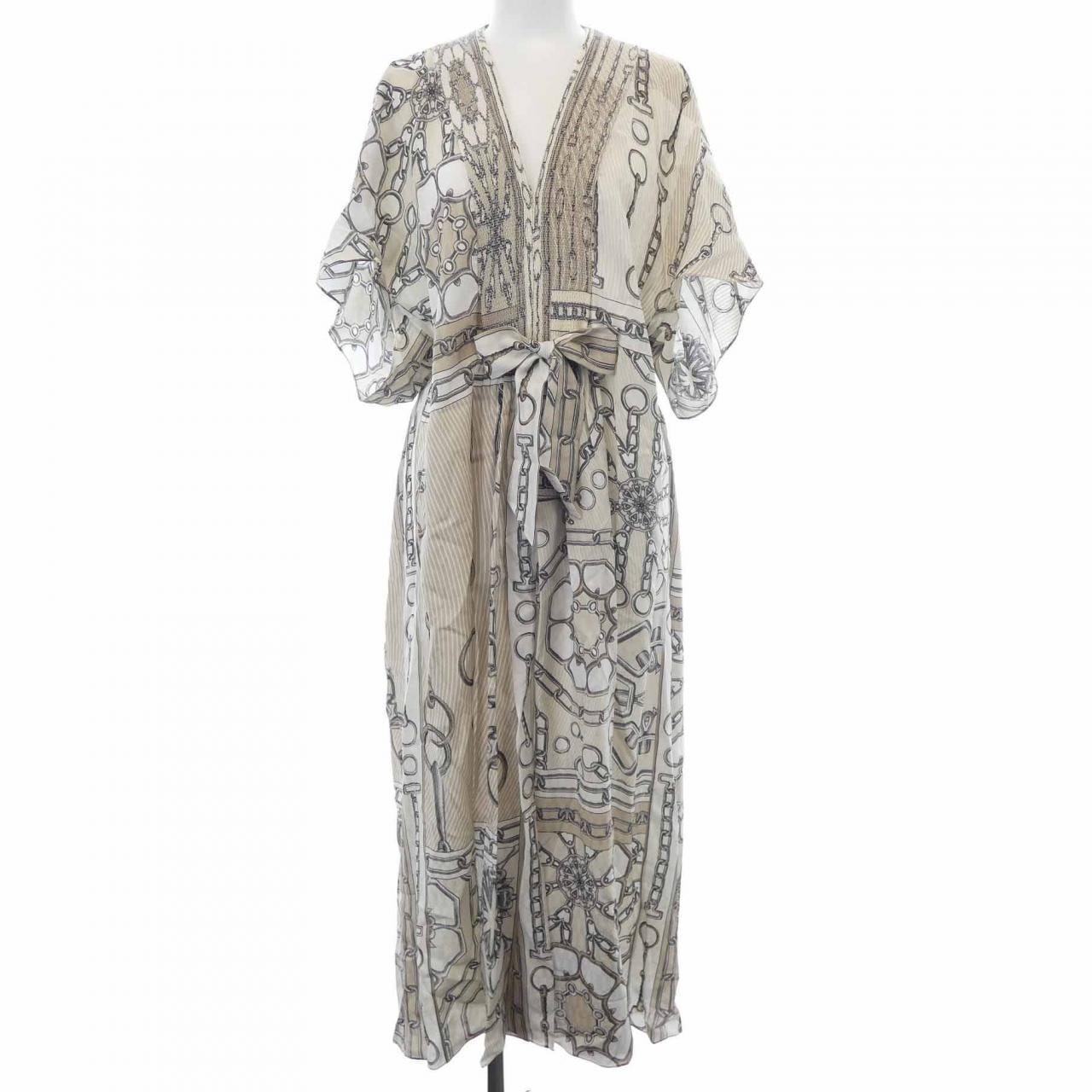 エルメス HERMES EFFET KALEIDOSCOPE 4H0561DP ワンピース