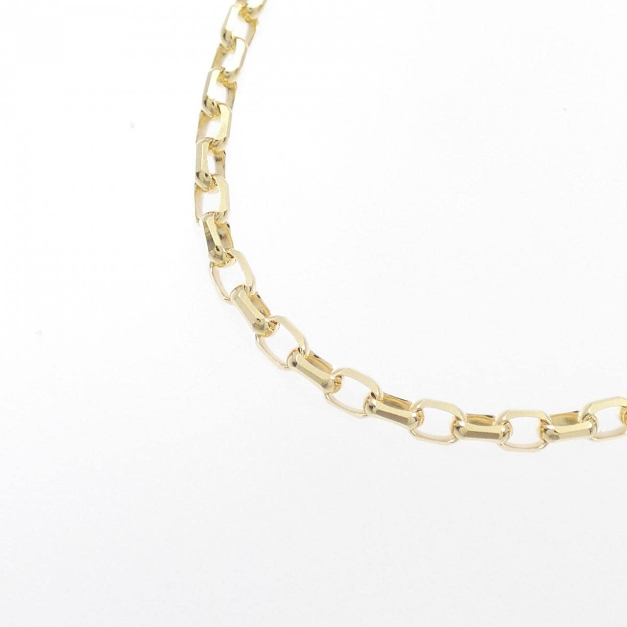 K18YG chain necklace