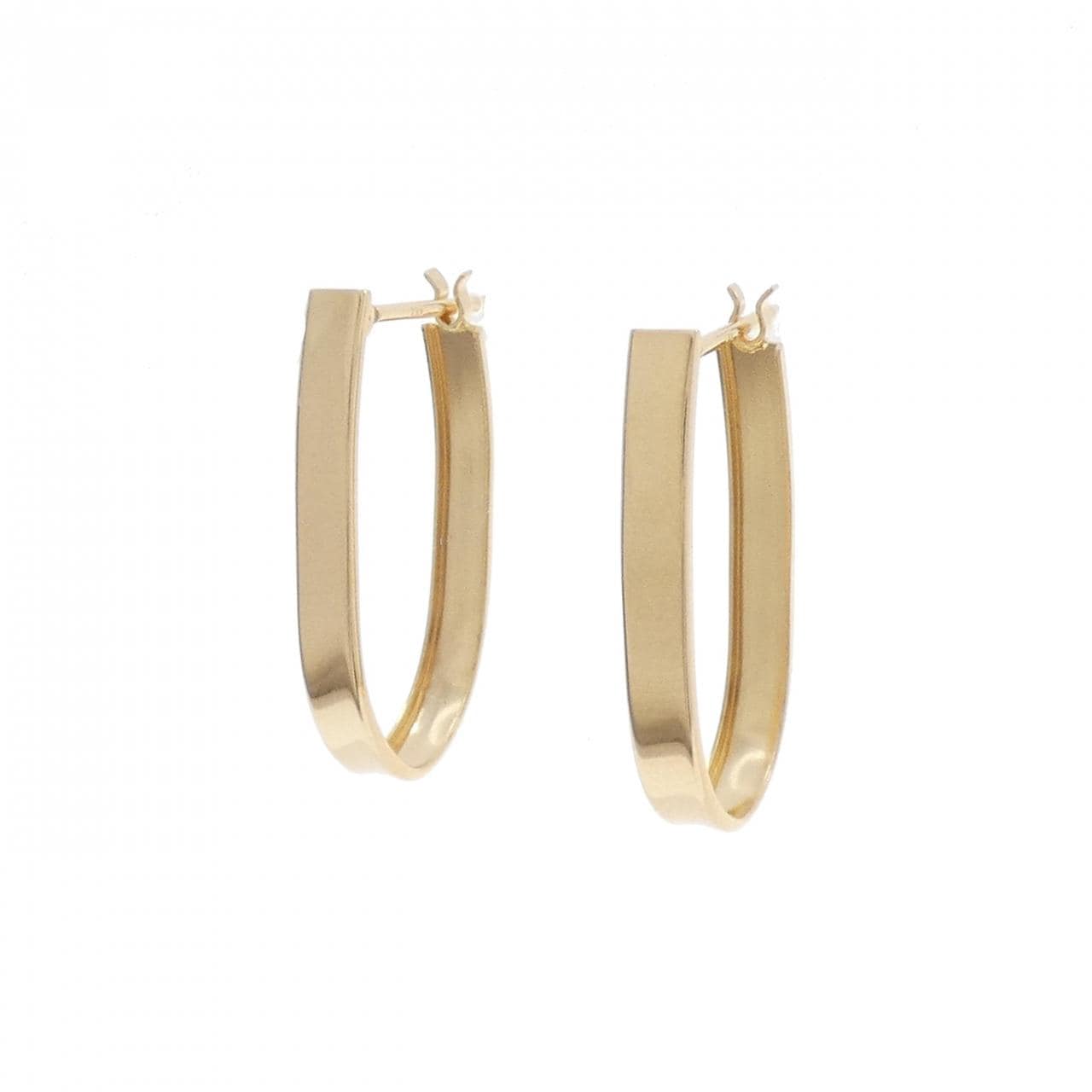 K18YG earrings
