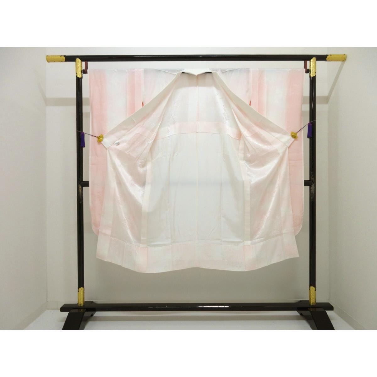 長襦袢　振袖　ボカシ染