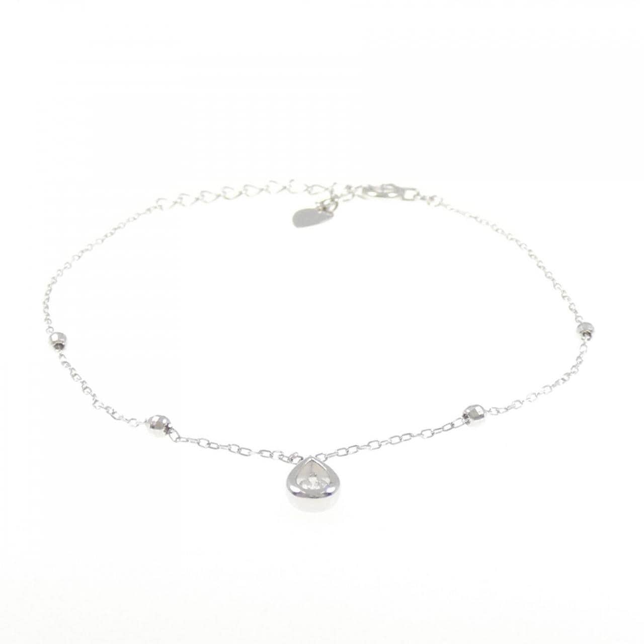 K18WG ダイヤモンド ブレスレット