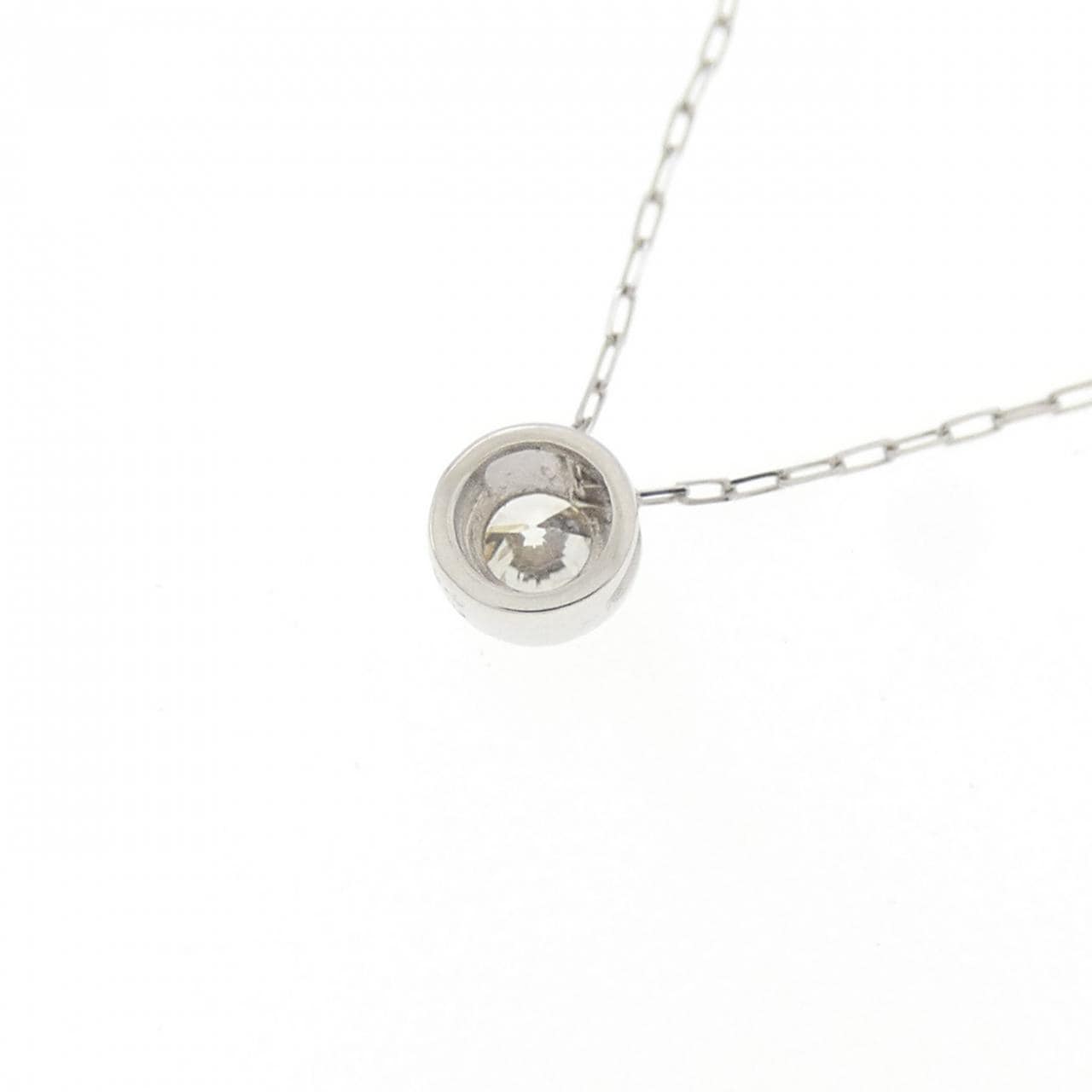 PT900/PT850 ダイヤモンド ネックレス 0.08CT
