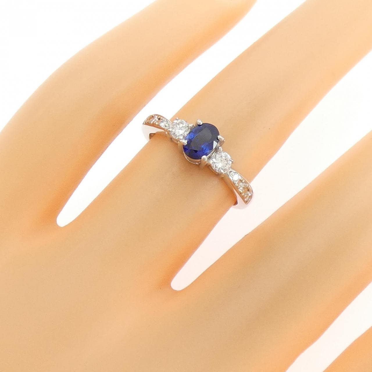 タサキ サファイヤ リング 0.54CT