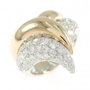 K18WG/K18PG ダイヤモンド リング 1.80CT